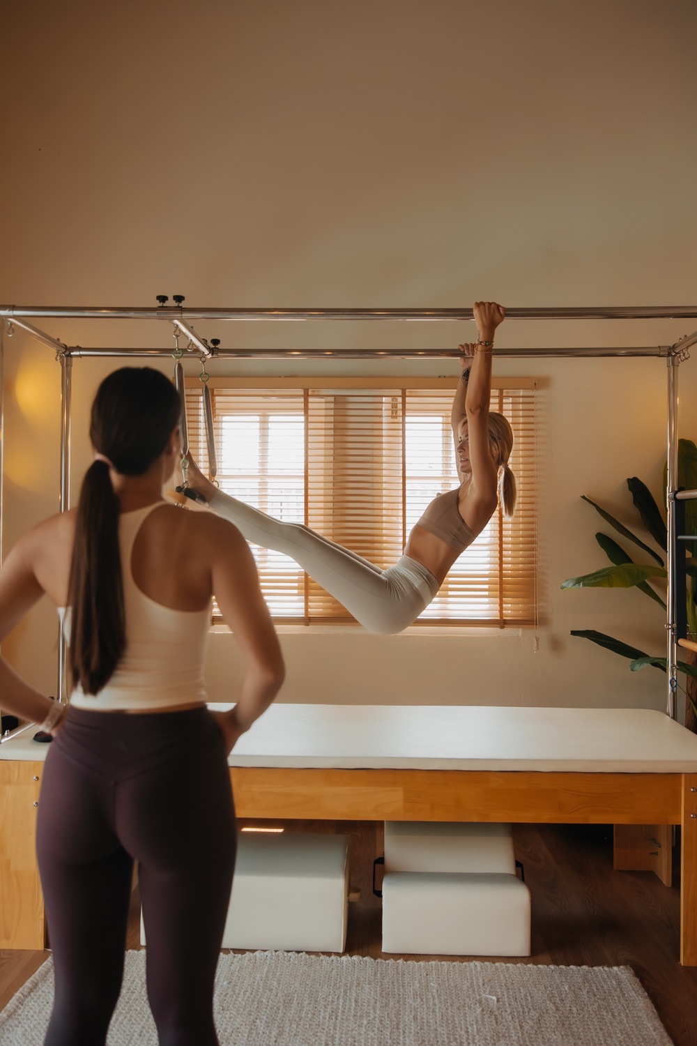 Pilates session at The Moon studio in Pattaya